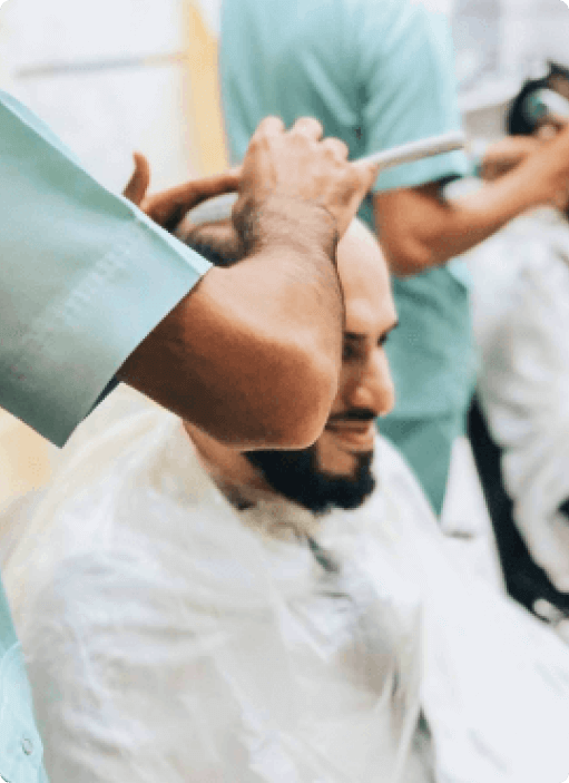 Shave Hair Step